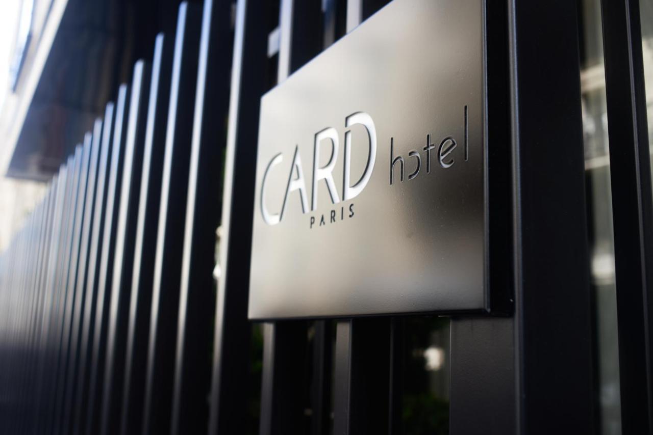 Card Hotel Paris Bagian luar foto