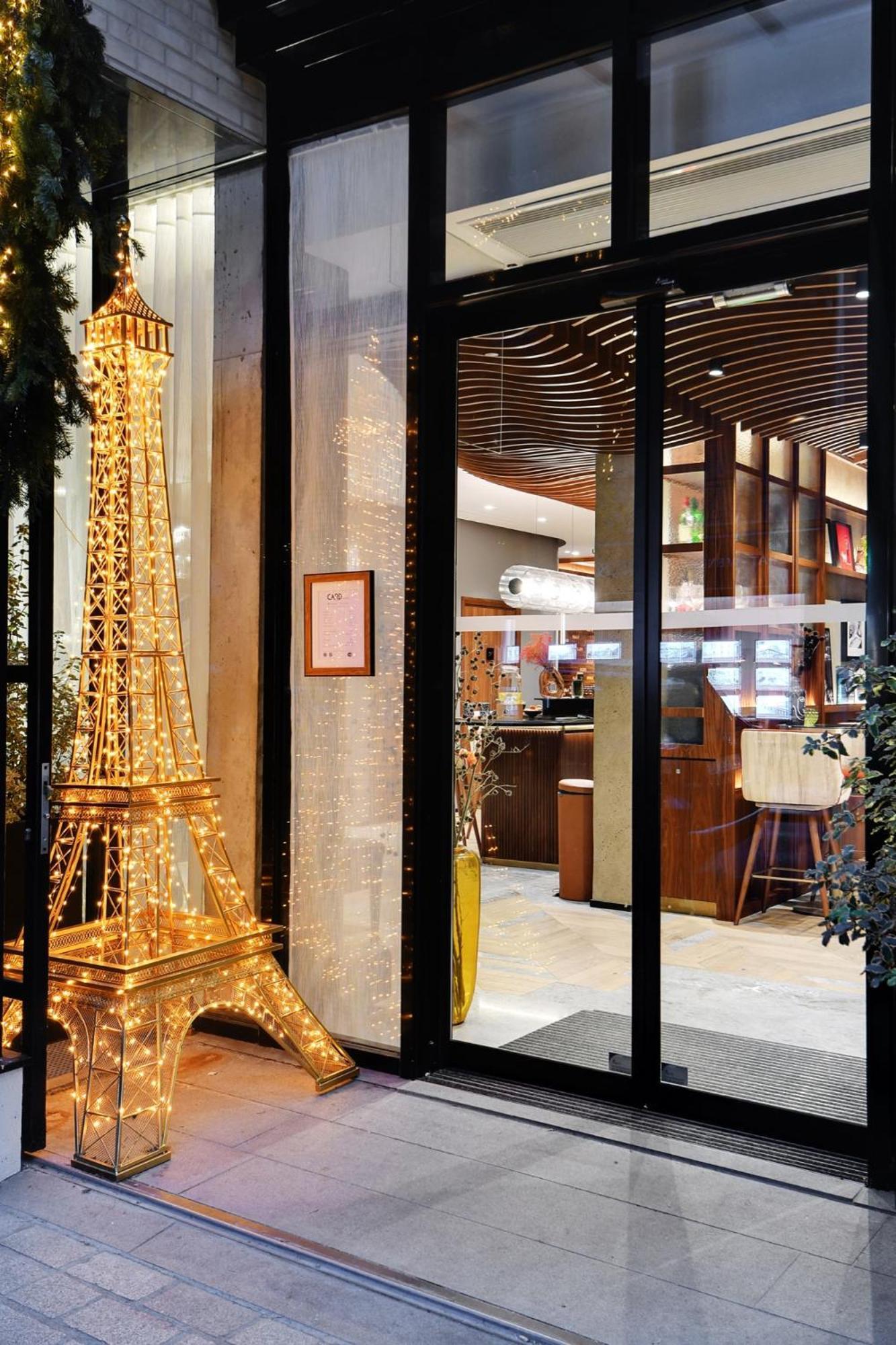 Card Hotel Paris Bagian luar foto